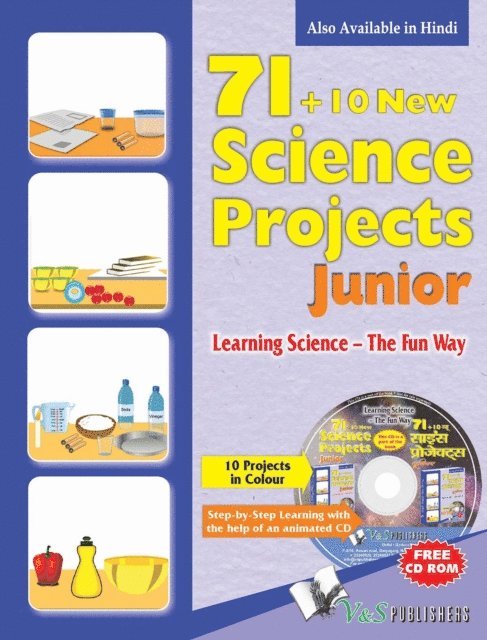 Vikas Khatri - 71+10 New Science Project Junior (With Cd), E-bok