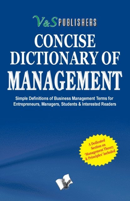 EDITORIAL BOARD - CONCISE DICTIONARY OF MANAGEMENT, E-bok