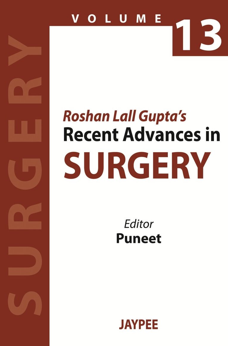 Puneet - Roshan Lall Gupta's Recent Advances in Surgery - 13, Häftad. Tillgänglighet: Tillfälligt slut