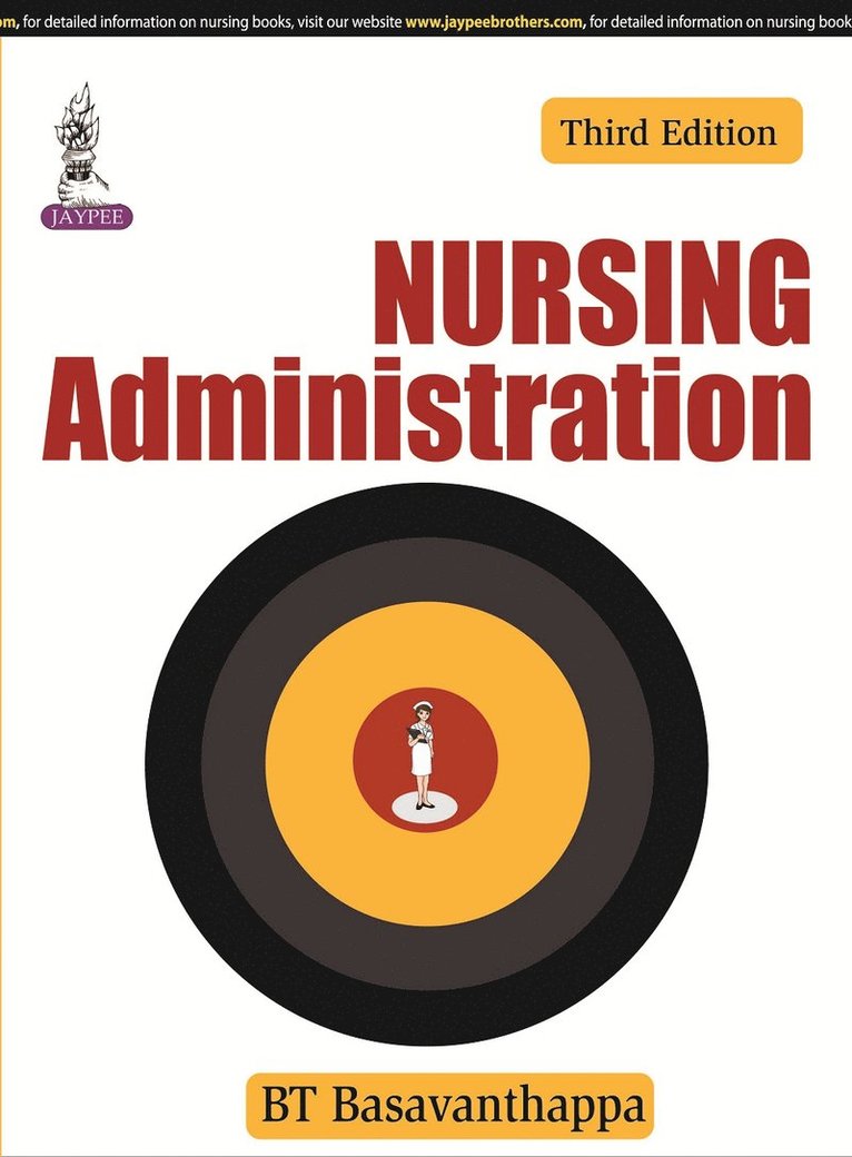BT Basavanthappa - Nursing Administration, Häftad