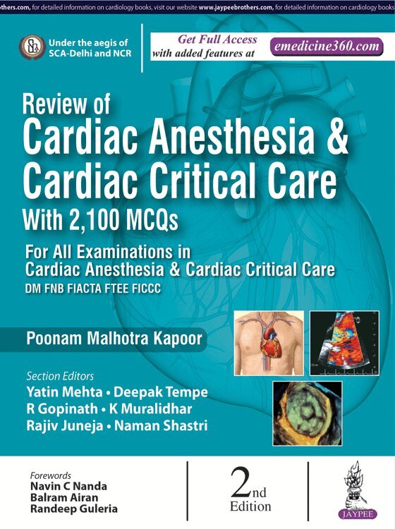 Poonam Malhotra Kapoor - Review of Cardiac Anesthesia & Cardiac Critical Care, Häftad