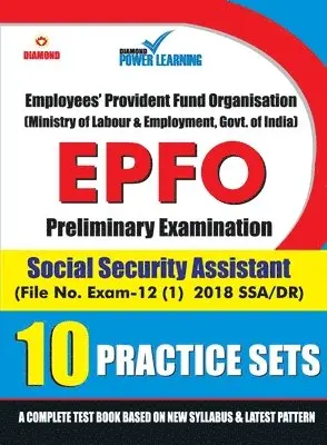Diamond Power Learning Team - EPFO - Preliminary Examination - Social Security Assistant - 10 PTP, Häftad. Tillgänglighet: Lägg i varukorg