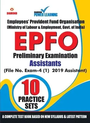 Diamond Power Learning Team - EPFO - Preliminary Examination - Assistant - 10 Practice Test Paper, Häftad. Tillgänglighet: Lägg i varukorg