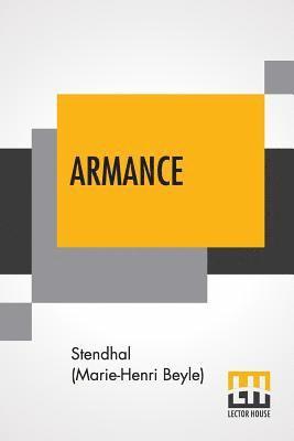 Stendhal (Marie-Henri Beyle) - Armance, Häftad