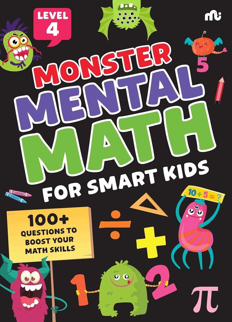 Moonstone - Monster Mental Math For Smart Kids Level Four, Häftad
