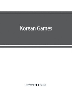 Korean games av Stewart Culin