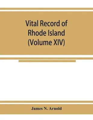 James N Arnold - Vital record of Rhode Island, Häftad. Tillgänglighet: Lägg i varukorg