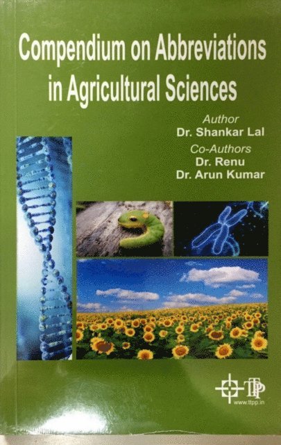 Renu, Shankar Lal - Compendium On Abbreviations In Agricultural Sciences, E-bok