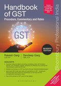 Handbook of GST Procedure, Commentary and Rates, 7e