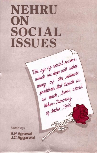 J. C. Aggarwal, S. P. Agrawal - Nehru On Social Issues, E-bok