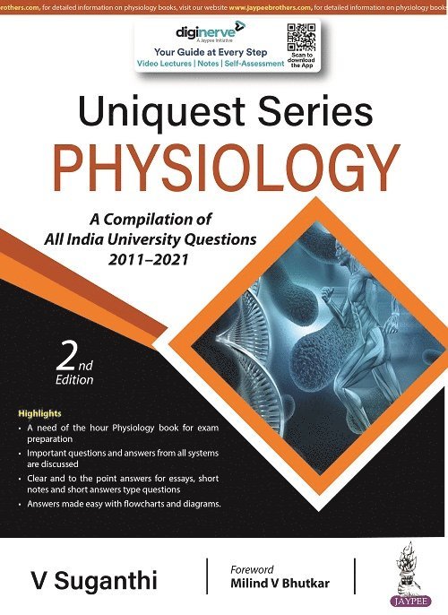 V Suganthi - Uniquest Series: Physiology, Häftad
