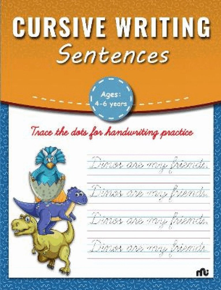 Moonstone Rupa Publications - Cursive Writing Sentences, Häftad