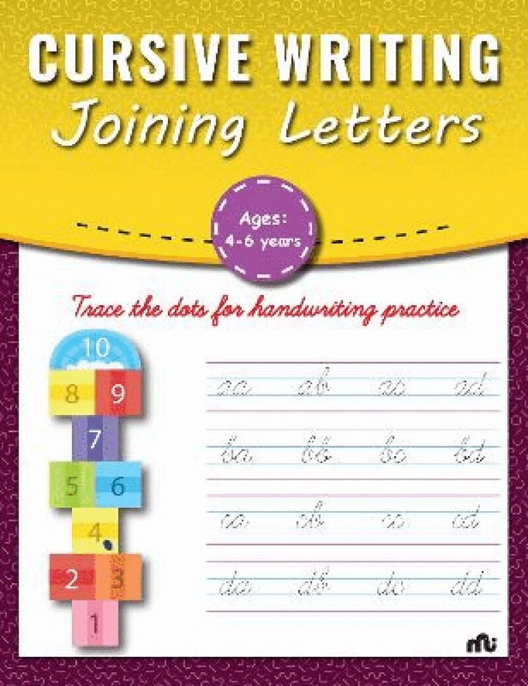 Moonstone Rupa Publications - Cursive Writing Joining Letters, Häftad