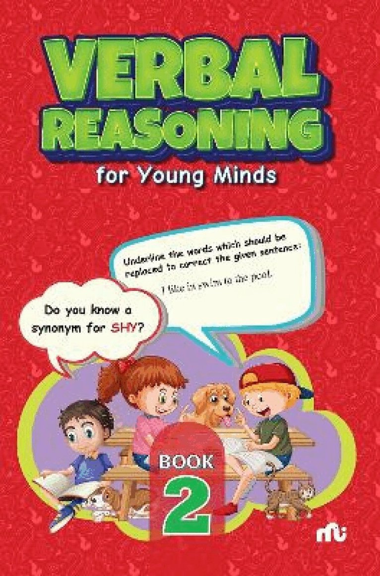 Rupa Publications Moonstone - Verbal Reasoning For Young Minds Level 2, Häftad