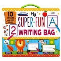 My Super Fun Writing Bag: Set Of 10 Amazing Writing Practice Books - Perfect For Kids, Travel And Gifting / Return Gifts