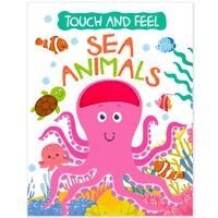 Touch And Feel Board Book: Sea Animals- Interactive Touch & Feel Book For Kids