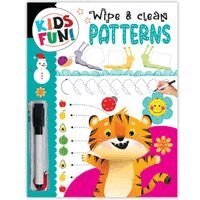 Kids Fun! Reusable Wipe And Clean Book - Embark On An Exciting Journey Exploring Numbers Patterns And Enhance Early Learning Skills Through Playful Interaction