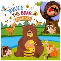 Finger Puppet Board Book: Bruce The Bear- Story Board Book With Finger Puppet For Children