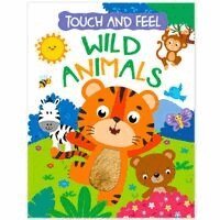 Touch And Feel Board Book: Wild Animals- Interactive Touch & Feel Book For Kids