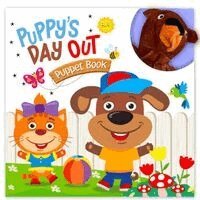 Finger Puppet Board Book: Puppy'S Day Out- Story Board Book With Finger Puppet For Children