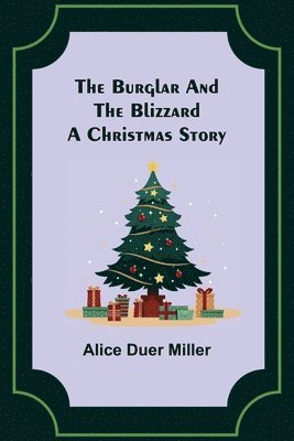 Alice Duer Miller - Burglar and the Blizzard, Häftad