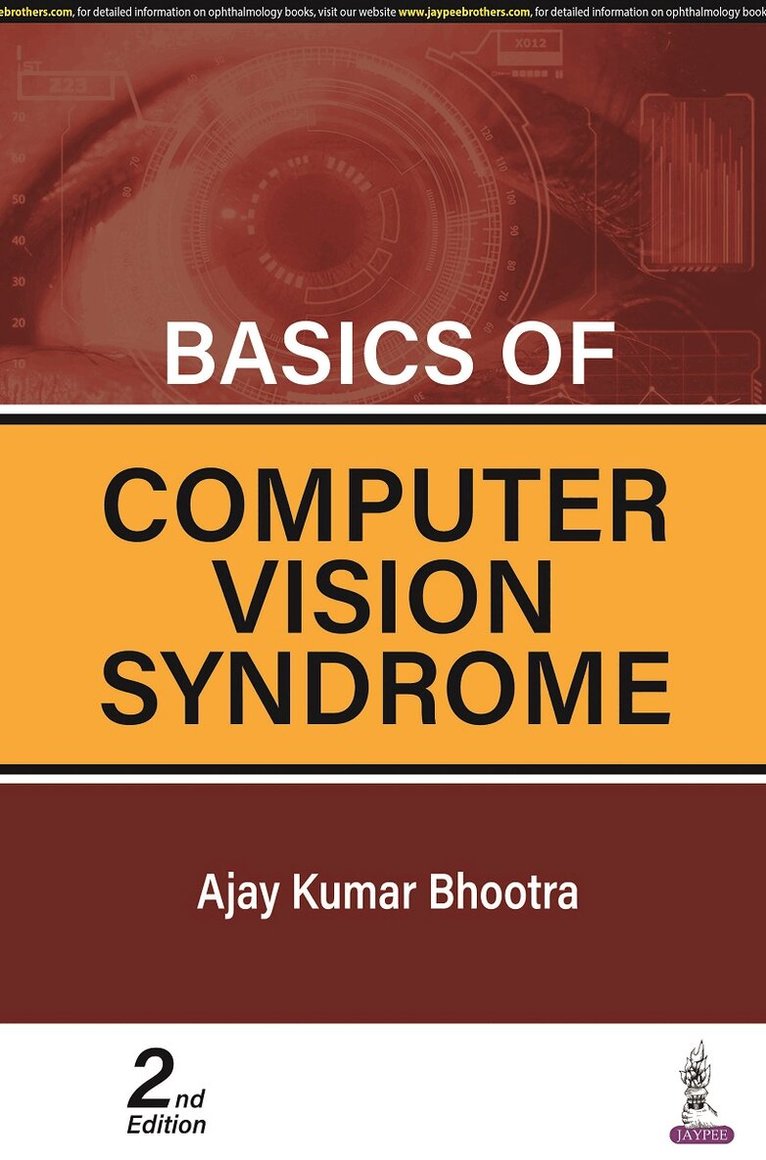 Ajay Kumar Bhootra - Basics of Computer Vision Syndrome, Häftad