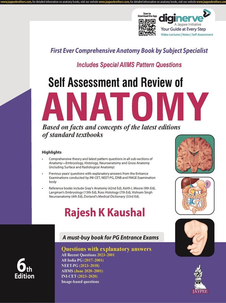 Rajesh K Kaushal - Self Assessment and Review of Anatomy, Häftad. Tillgänglighet: Tillfälligt slut