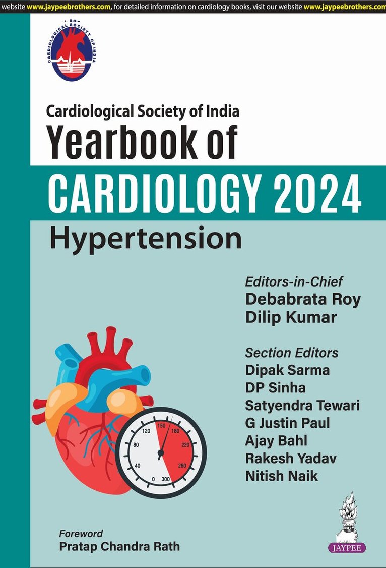 Debabrata Roy, Dilip Kumar - Yearbook of Cardiology 2024: Hypertension, Häftad. Tillgänglighet: Lägg i varukorg