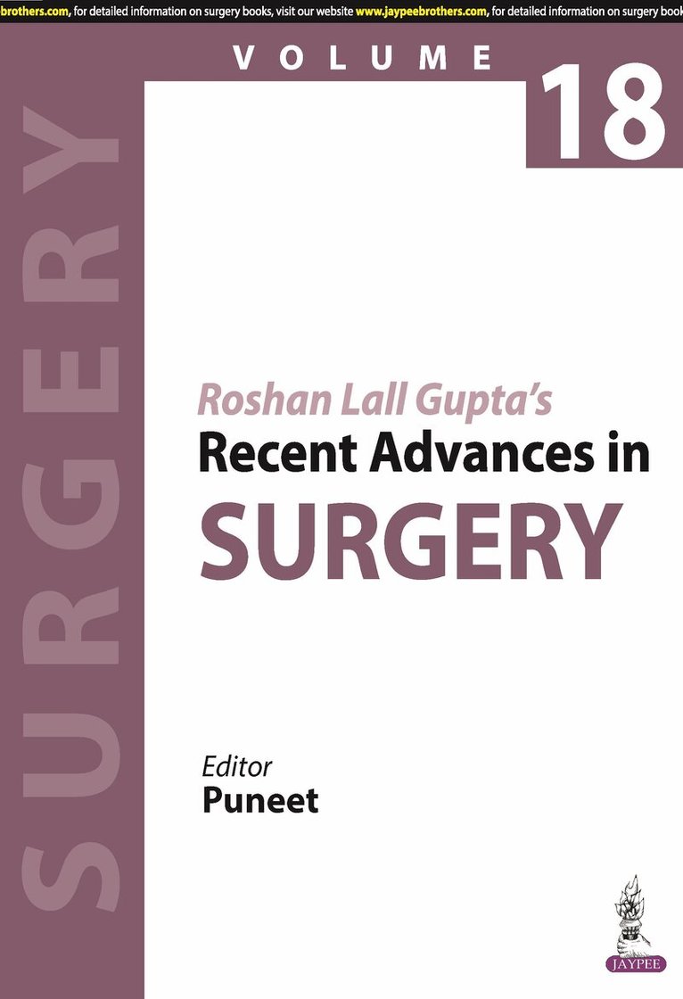 Puneet - Roshan Lall Gupta’s Recent Advances in Surgery (Volume 18), Häftad. Tillgänglighet: Lägg i varukorg