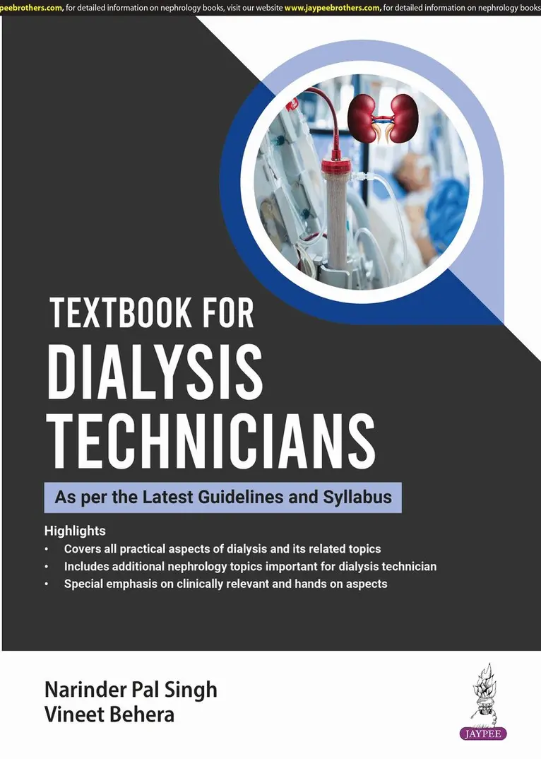 Narinder Pal Singh, Vineet Behra - Textbook for Dialysis Technicians, Häftad. Tillgänglighet: Lägg i varukorg