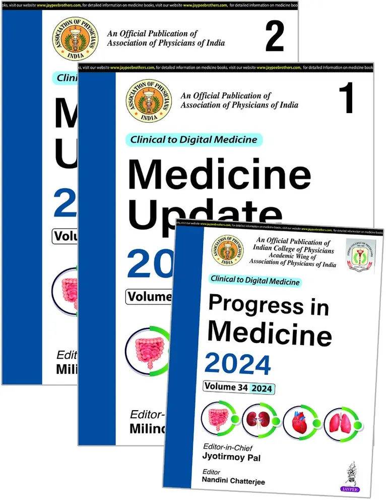 Milind Y Nadkar, Jyotirmoy Pal - Medicine Update 2024 (Two Volumes) and Progress in Medicine 2024, Inbunden. Tillgänglighet: Tillfälligt slut