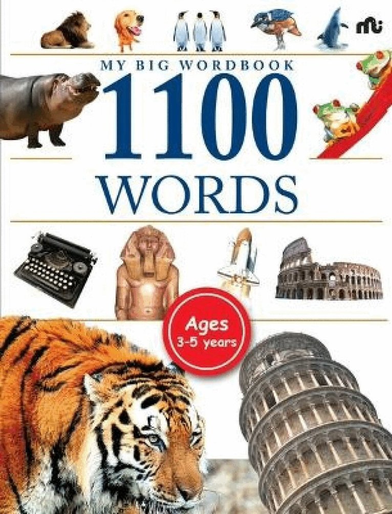 Moonstone Rupa Publications - My Big Wordbook 1100 Words, Häftad
