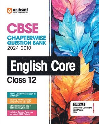 Srishti Agarwal - Cbse Chapterwise English Core 12, Häftad. Tillgänglighet: Lägg i varukorg
