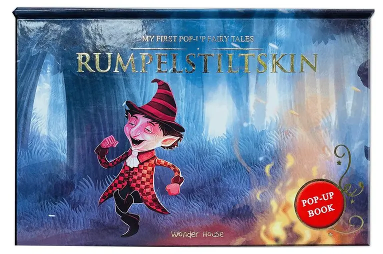 Wonder House Books - My First Pop Up Fairy Tales Rumpelstiltskin, Kartonnage. Tillgänglighet: Tillfälligt slut
