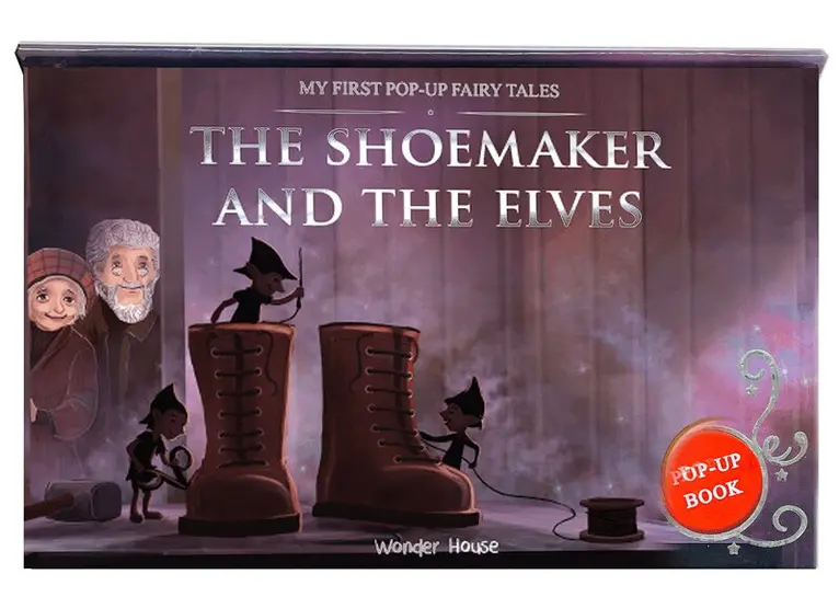Wonder House Books - My First Pop Up Fairy Tales The Shoemaker & The Elves, Kartonnage. Tillgänglighet: Tillfälligt slut