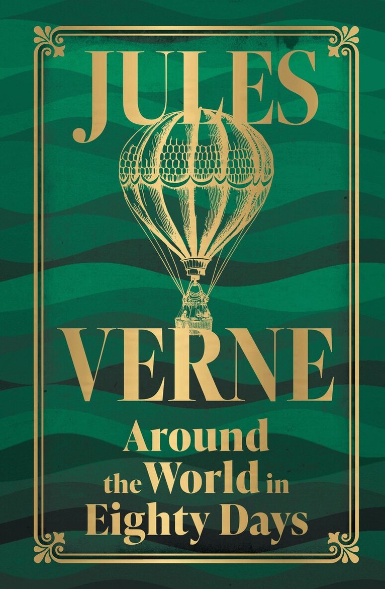 Jules Verne - Around the World in Eighty Days, Inbunden