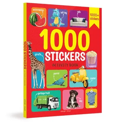 Ana Sebastián - My First 1000 Stickers Activity Book, Häftad. Tillgänglighet: Tillfälligt slut