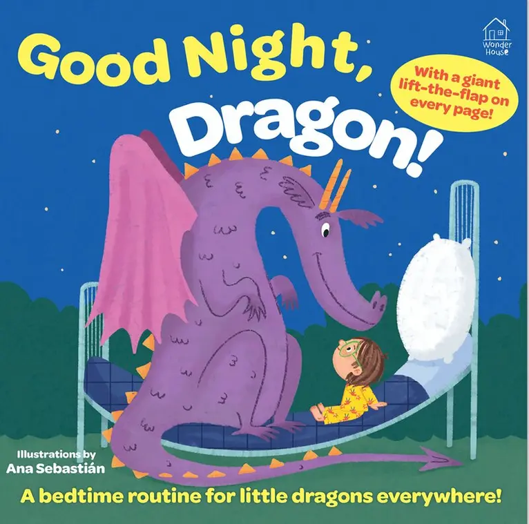 Ana Sebastián - Good Night, Dragon!, Kartonnage. Tillgänglighet: Tillfälligt slut