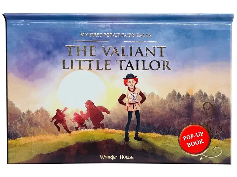 Wonder House Books - My First Pop Up Fairy Tales Valiant Little Tailor, Kartonnage. Tillgänglighet: Tillfälligt slut