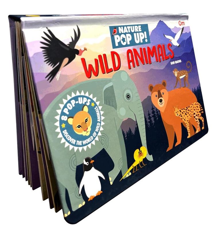 Om Books Editorial Team - Pop Up Wild Animals Book for Kids, Inbunden. Tillgänglighet: Lägg i varukorg