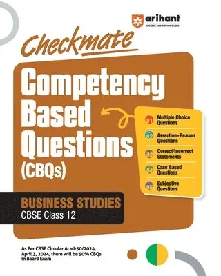 Preeti Chaudhary - Checkmate Competency Based Questions (Cbqs) Business Studies Cbse Class 12, Häftad. Tillgänglighet: Lägg i varukorg