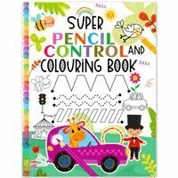 Super Pencil Control And Colouring Book