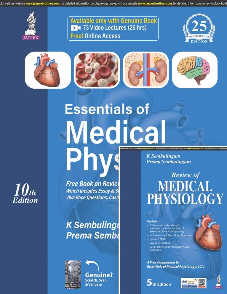 K Sembulingam, Prema Sembulingam - Essentials of Medical Physiology, Häftad. Tillgänglighet: Lägg i varukorg