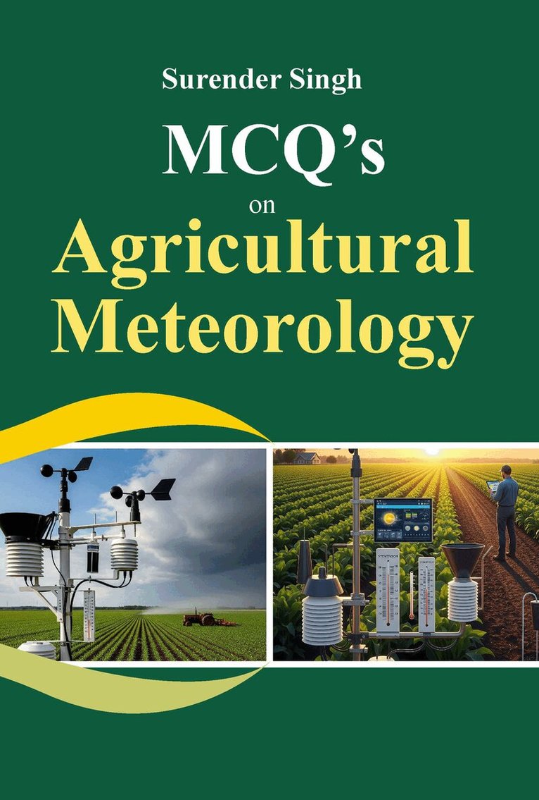 Surender Singh - MCQ's on Agricultural Meteorology, Häftad