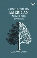 Carl Van Doren - Contemporary American Novelists (1900-1920), Häftad
