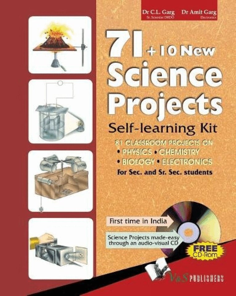 C.L. Garg, Amit Garg - 71+10 New Science Projects, Häftad