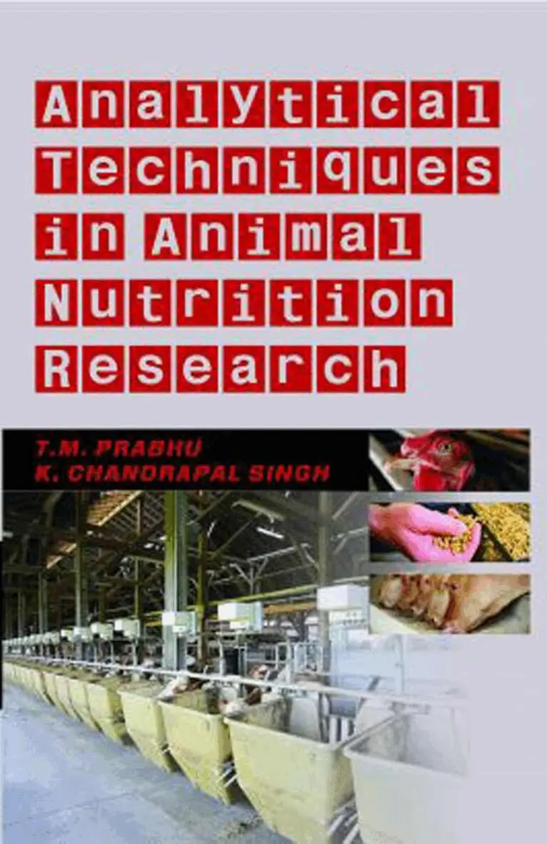 T. M. Prabhu, K. Chandrapal Singh - Analytical Techniques in Animal Nutrition Research, Inbunden. Tillgänglighet: Lägg i varukorg