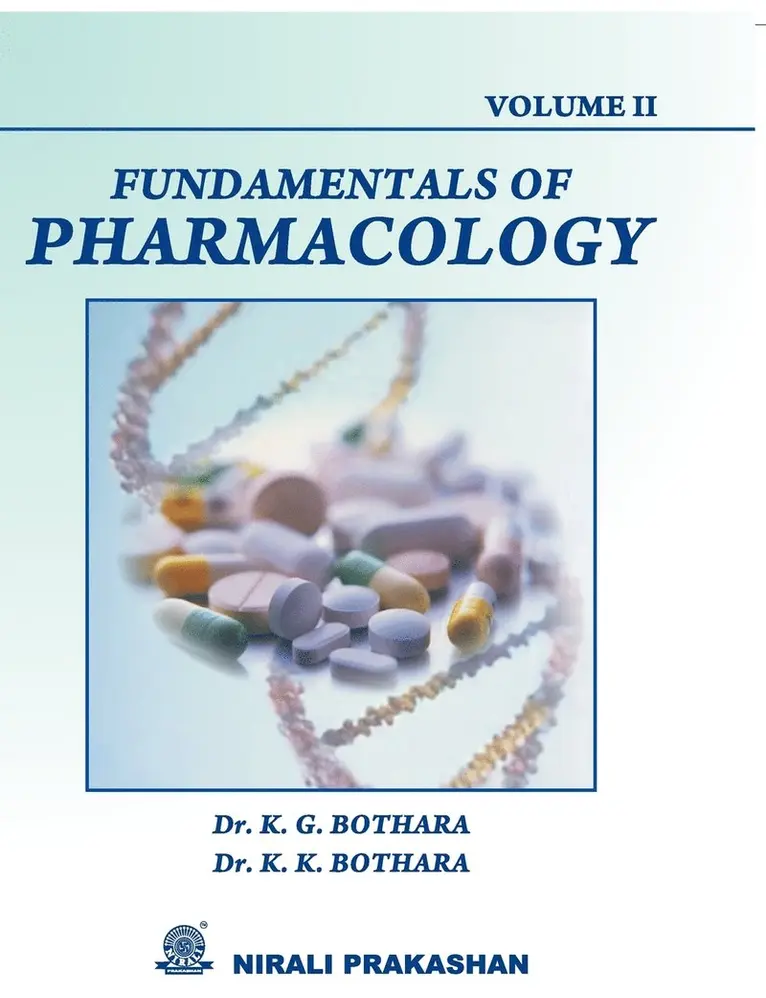 K G Bothara - FUNDAMENTALS OF PHARMACOLOGY Vol II, Häftad. Tillgänglighet: Lägg i varukorg