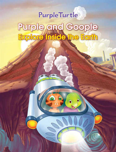 Gail Hennessey - Purple Turtle - Purple and Goople Explore Inside the Earth, E-bok