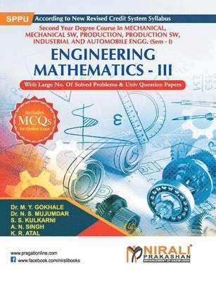 M Y Gokhale - Engineering Mathematics - III, Häftad